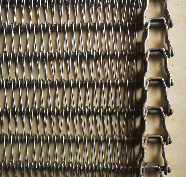 網帶在螺旋速凍機的運用